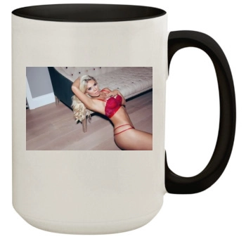 Frankie Essex 15oz Colored Inner & Handle Mug