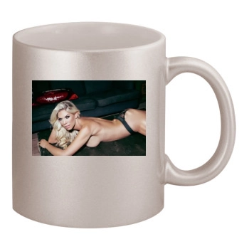 Frankie Essex 11oz Metallic Silver Mug