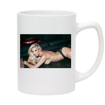 Frankie Essex 14oz White Statesman Mug