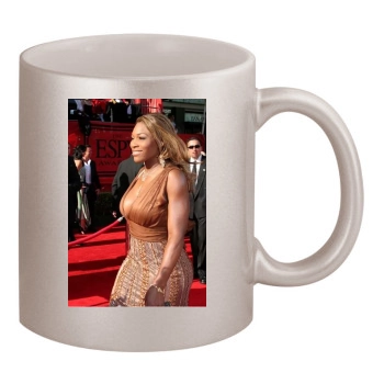 Serena Williams 11oz Metallic Silver Mug