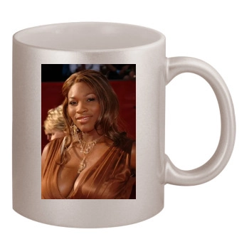 Serena Williams 11oz Metallic Silver Mug