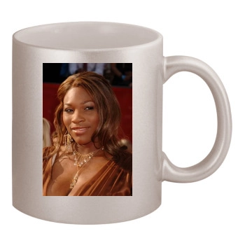 Serena Williams 11oz Metallic Silver Mug