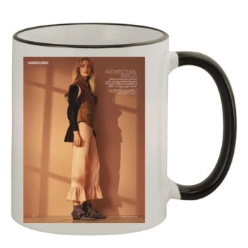 Fredrika Larsson 11oz Colored Rim & Handle Mug