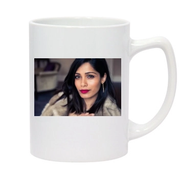 Freida Pinto 14oz White Statesman Mug