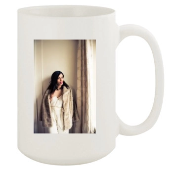 Freida Pinto 15oz White Mug