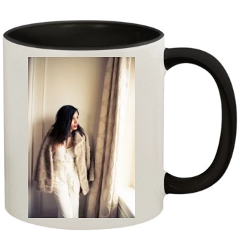 Freida Pinto 11oz Colored Inner & Handle Mug