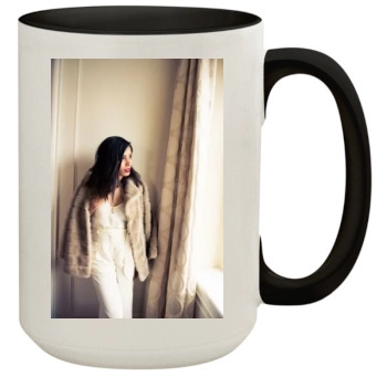 Freida Pinto 15oz Colored Inner & Handle Mug