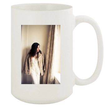 Freida Pinto 15oz White Mug