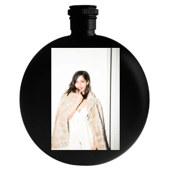 Freida Pinto Round Flask