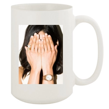 Freida Pinto 15oz White Mug