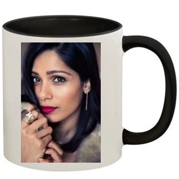 Freida Pinto 11oz Colored Inner & Handle Mug