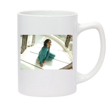 Freida Pinto 14oz White Statesman Mug