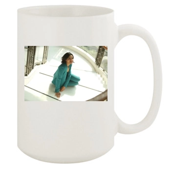 Freida Pinto 15oz White Mug