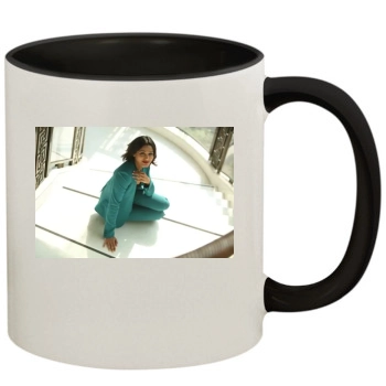 Freida Pinto 11oz Colored Inner & Handle Mug