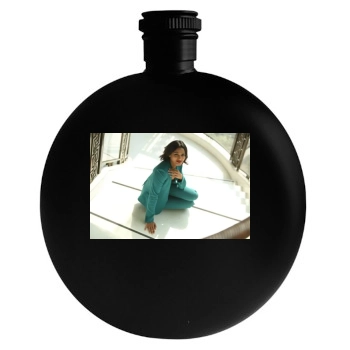 Freida Pinto Round Flask