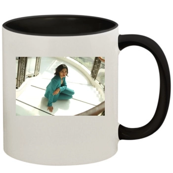 Freida Pinto 11oz Colored Inner & Handle Mug