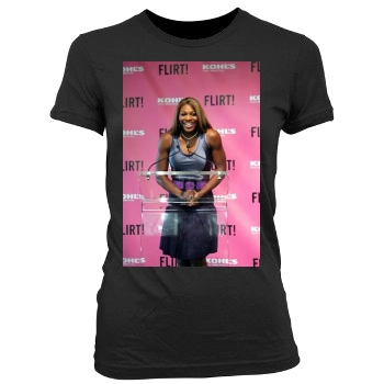 Serena Williams Women's Junior Cut Crewneck T-Shirt