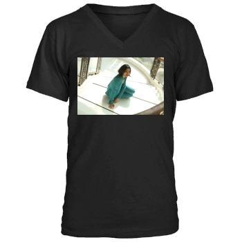 Freida Pinto Men's V-Neck T-Shirt