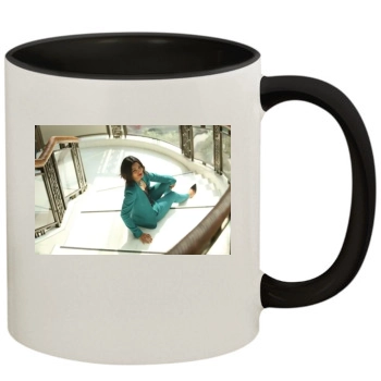 Freida Pinto 11oz Colored Inner & Handle Mug