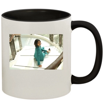 Freida Pinto 11oz Colored Inner & Handle Mug