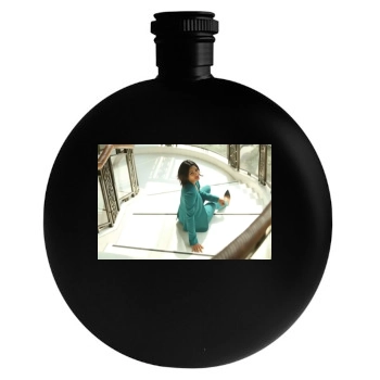 Freida Pinto Round Flask