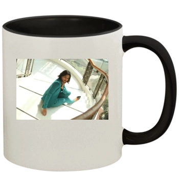 Freida Pinto 11oz Colored Inner & Handle Mug