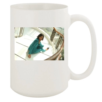 Freida Pinto 15oz White Mug