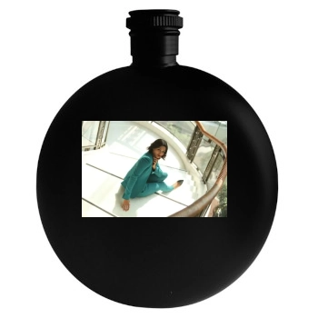 Freida Pinto Round Flask