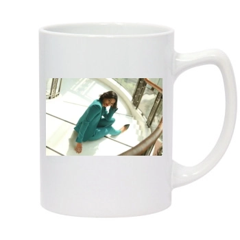 Freida Pinto 14oz White Statesman Mug