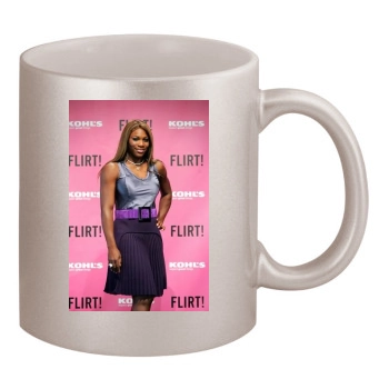 Serena Williams 11oz Metallic Silver Mug