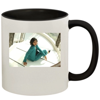 Freida Pinto 11oz Colored Inner & Handle Mug