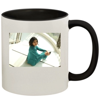 Freida Pinto 11oz Colored Inner & Handle Mug