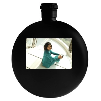 Freida Pinto Round Flask