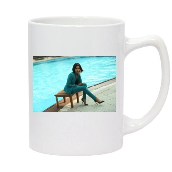 Freida Pinto 14oz White Statesman Mug