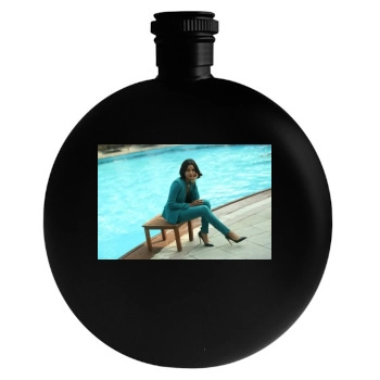 Freida Pinto Round Flask