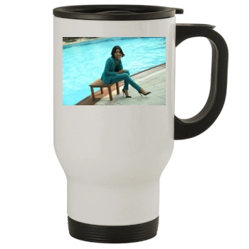 Freida Pinto Stainless Steel Travel Mug