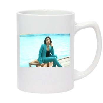 Freida Pinto 14oz White Statesman Mug