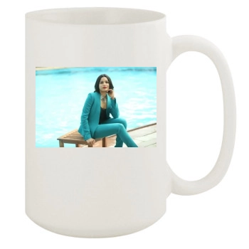 Freida Pinto 15oz White Mug