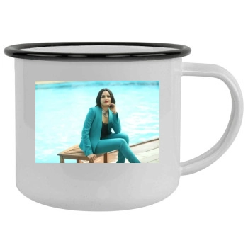 Freida Pinto Camping Mug