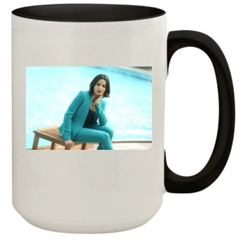 Freida Pinto 15oz Colored Inner & Handle Mug