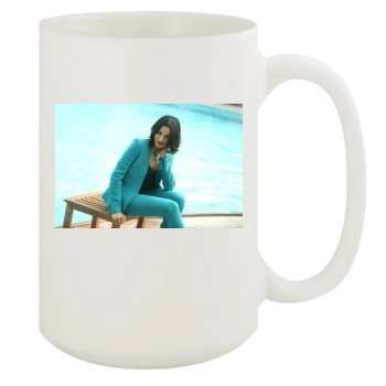 Freida Pinto 15oz White Mug