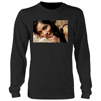 Freida Pinto Men's Heavy Long Sleeve TShirt