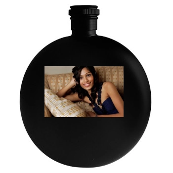 Freida Pinto Round Flask