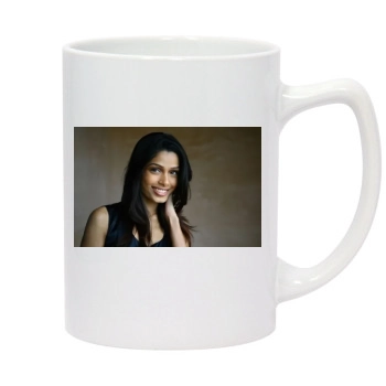 Freida Pinto 14oz White Statesman Mug