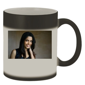 Freida Pinto Color Changing Mug