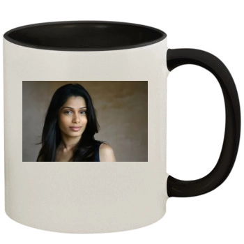 Freida Pinto 11oz Colored Inner & Handle Mug