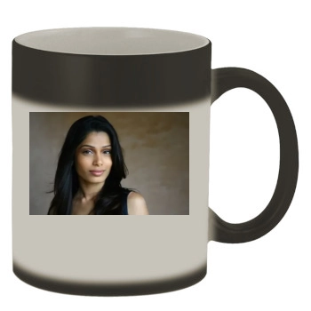 Freida Pinto Color Changing Mug