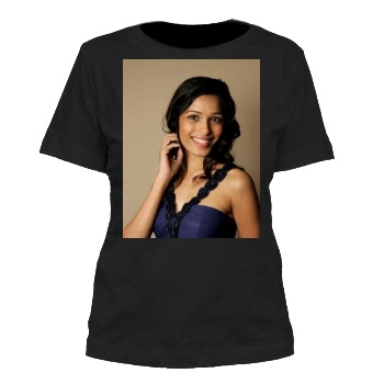 Freida Pinto Women's Cut T-Shirt