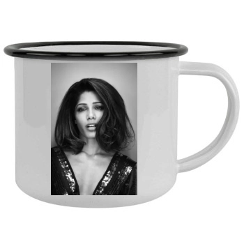 Freida Pinto Camping Mug