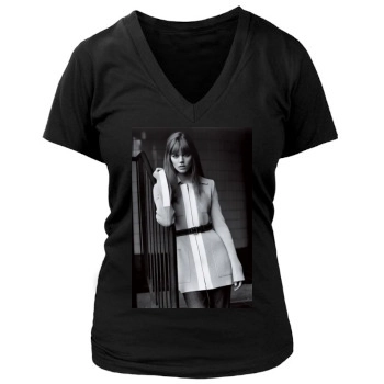 Freja Beha Erichsen Women's Deep V-Neck TShirt